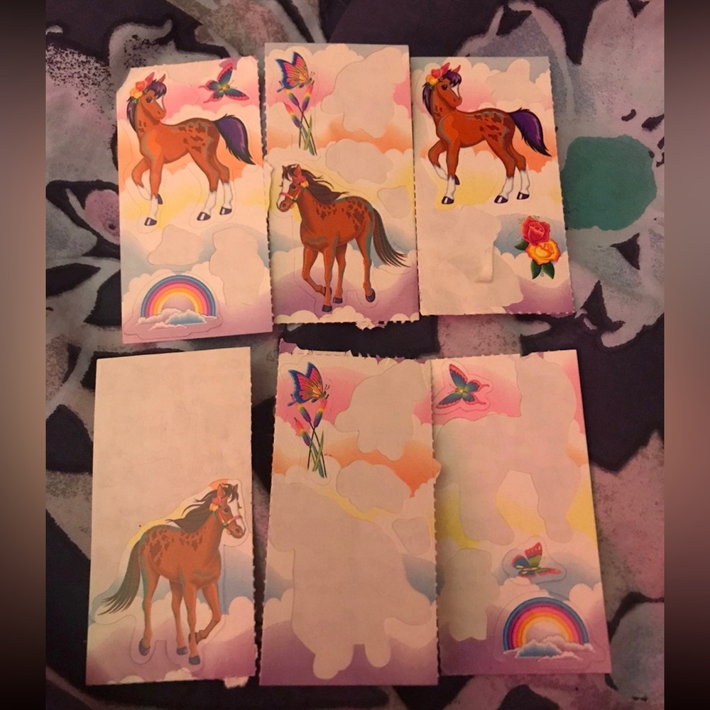 Lisa Frank vintage stickers